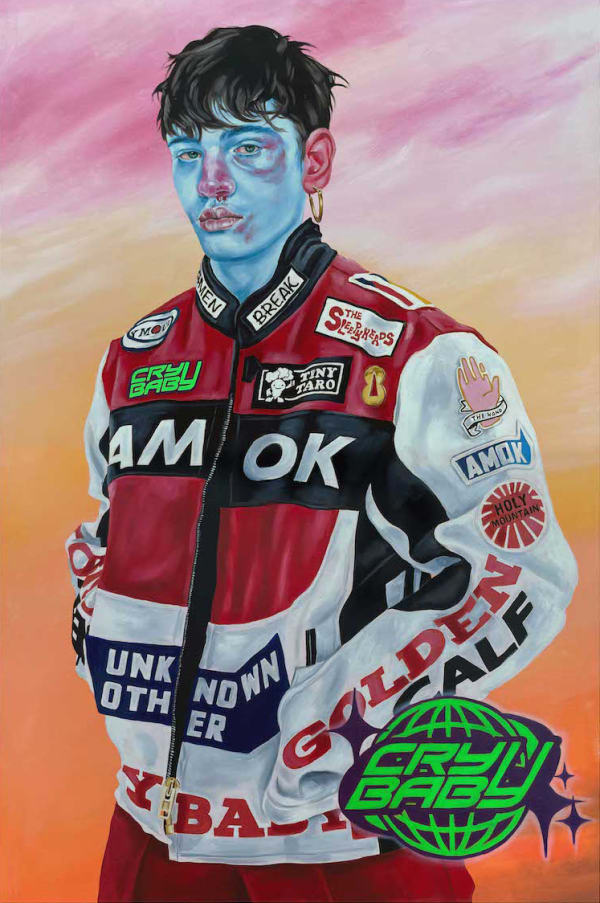 Damien Cifelli Cry Baby, 2023 Oil on canvas 60 x 90 cm