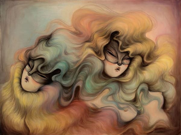 Miss Van, Twin Rainbow Hair