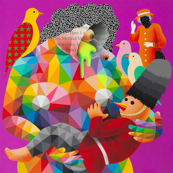 Okuda San Miguel, Mother and Son, 2021
