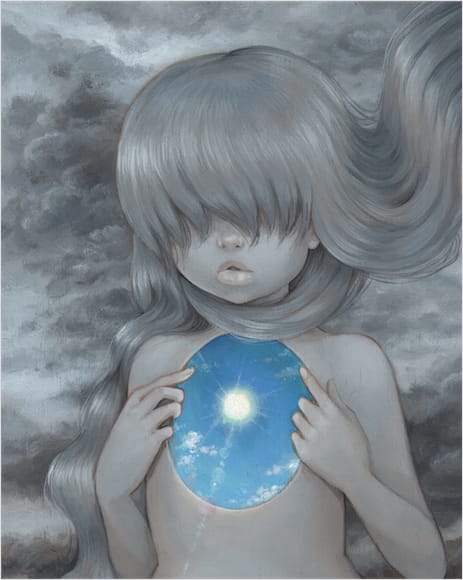 Camilla d'Errico The Lighthouse, 2020 Oil on wood panel 10 x 8 in 25.4x20.3 cm