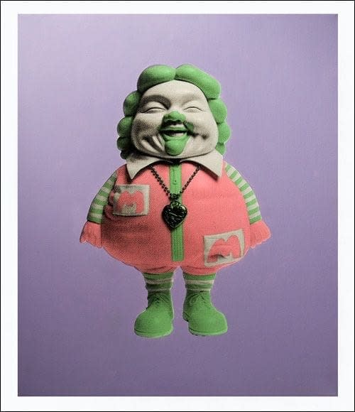 Ron English MC Supersized: Limegreen Hair , 2008 Acrylic / Enamel on canvas 50.8 x 61 cm