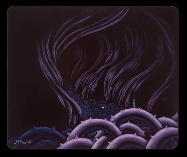 Nathan Spoor Always Into, 2007 Acrylic on panel 25 x 28 cm