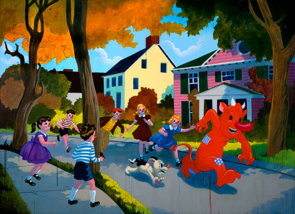 Victor Castillo Thank God For Sinners, 2017 Acrylic on canvas 120 x 80 inches 304.8 x 203.2 cm