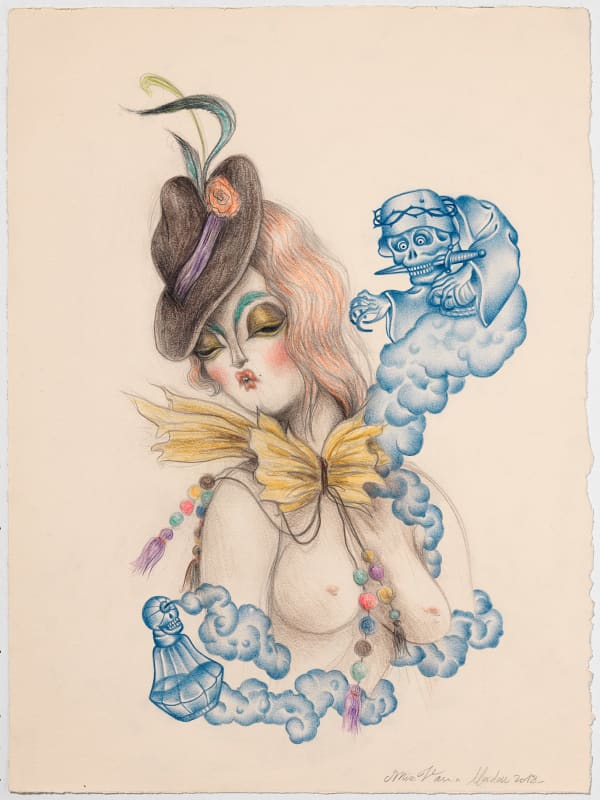 Miss Van, Indigo Muse II, Limited Edition Print
