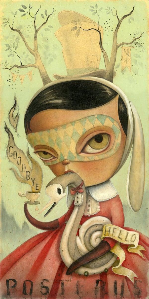 Kathie Olivas, Jackelope Posterus Divination , 2022