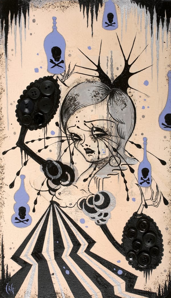 Camille Rose Garcia, Poison Parade, 2017