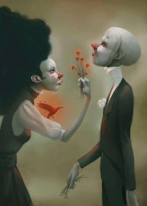 Laura Wachter Devocion y indiferencia, 2009 Digital on canvas 50 x 70 cm