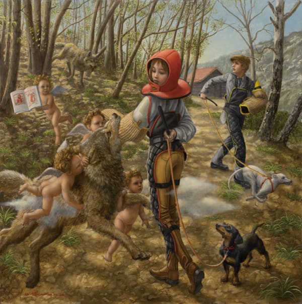 Tokuhiro Kawai, A Little Red Riding Hood Situation, 2021