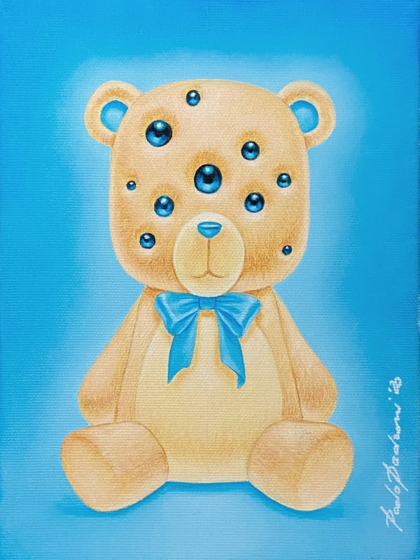 Paolo Pedroni, Sick wish (blue), 2020