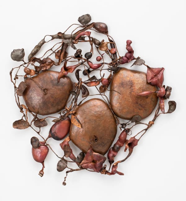 Heart Shield, 2018 38 x 36 x 4 in 96.5 x 91.4 x 10.2 cm