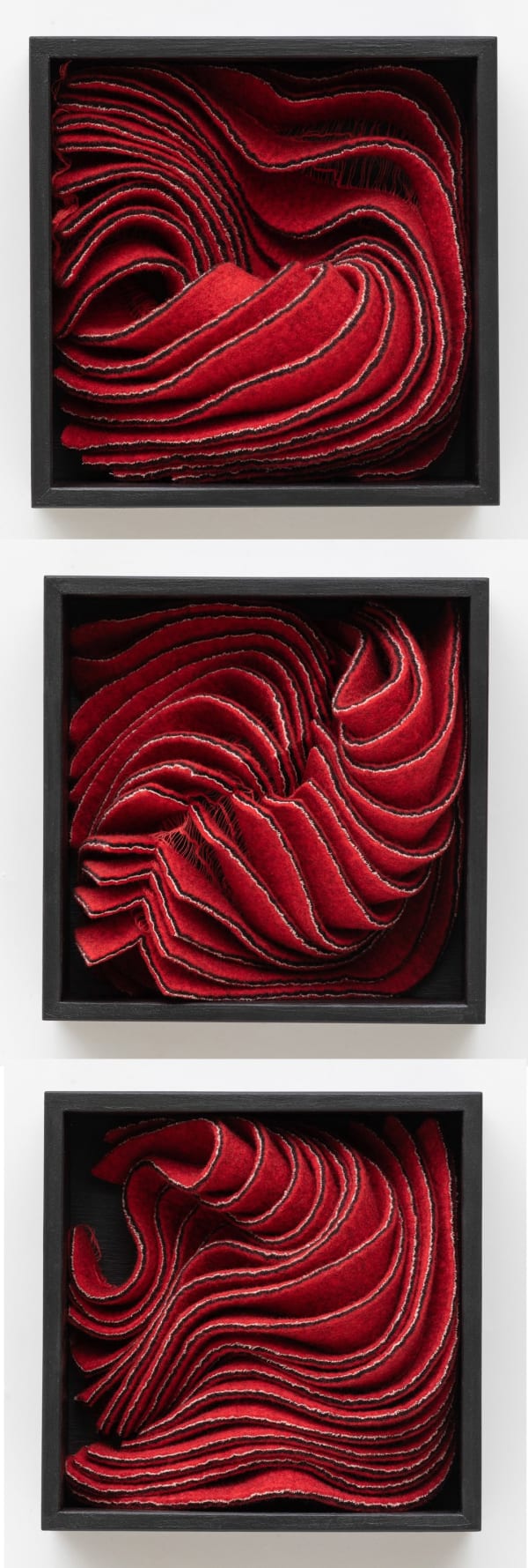 Alluring Gesture in Red no.1, 2, 3