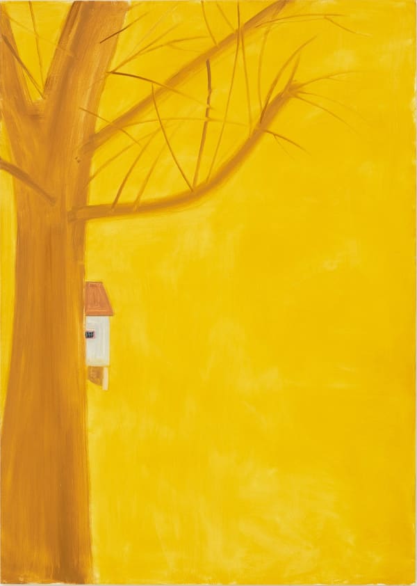 Alex Katz, Yellow Landscape, 2020