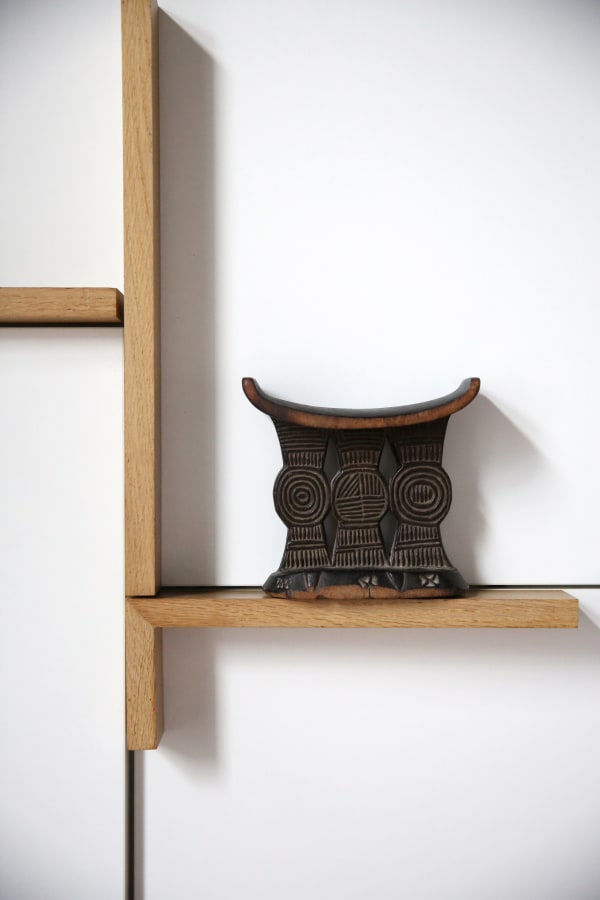 Anonymous Shona Artist, Headrest, "Madame"