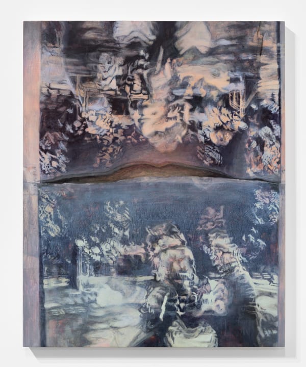 Megan Wade-Darragh Vesper, 2024 Huile sur panneau / Oil on wood panel 20 x 16 inches 50.8 x 40.6 cm