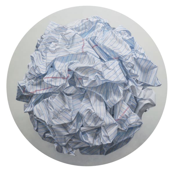 Victoria P. Wonnacott Bloom, 2024 Acrylic on panel 20 ½" (d) 52.1 cm (d)