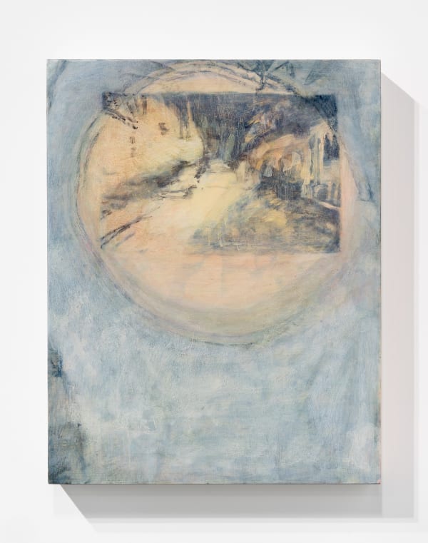 Megan Wade-Darragh Photosphere, 2024 huile sur panneau / Oil on wood panel 14 x 11 inches 35.6 x 27.9 cm