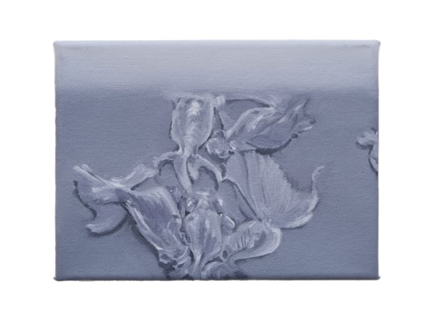 Changpeng Li Floating, 2024 Huile sur toile / Oil on Canvas 5 ⅞ x 7 ⅞ inches 15 x 20 cm