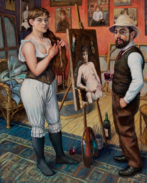 Mark Lang, Commemoration (Suzanne et Henri), 2024