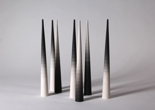 Cassie Suche Mach Series, 1200 Jesmonite and Ink / Jesmonite et encre 12 x 12 x 1 inches 30.5 x 30.5 x 2.5 cm