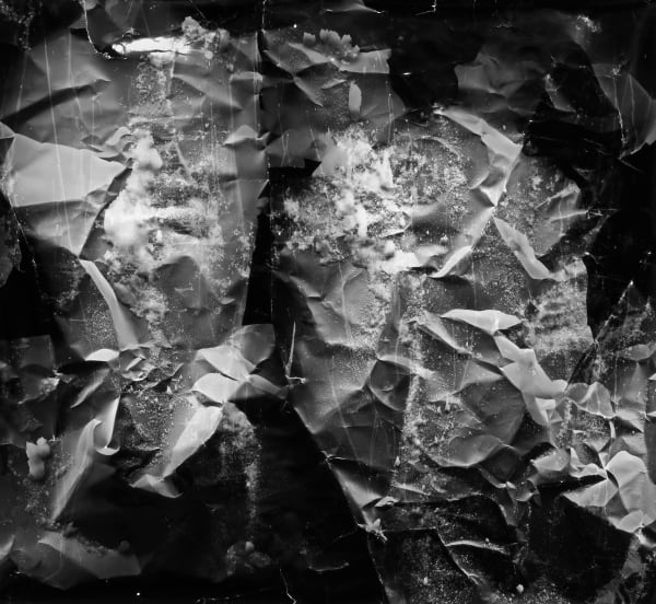 Michael Flomen Abyss, 2019 Gelatin silver toned print 55 3/4 x 58 inches 141.6 x 147.3 cm