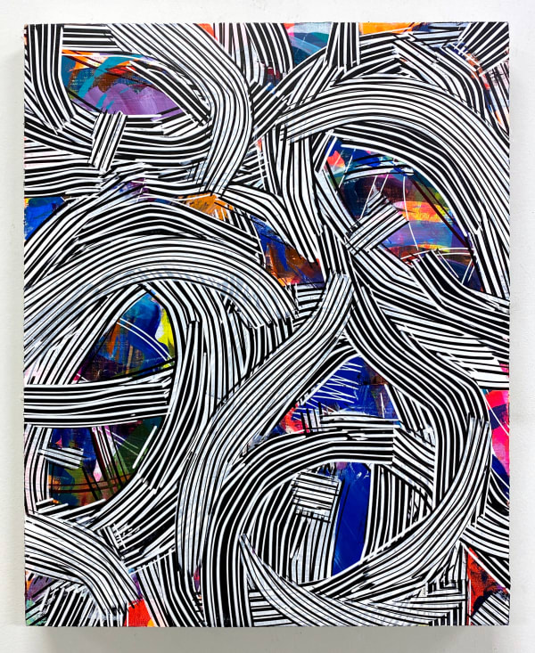 Bradley Harms, Sinuous Alien (Blue), 2021