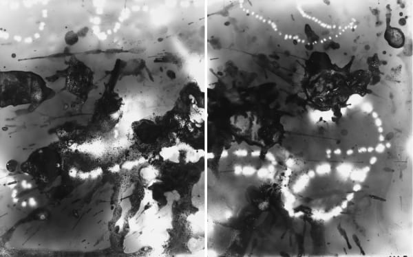 Michael Flomen Fire In The Sky, 2020 Gelatin Silver Toned Print 44 x 68 inches 111.8 x 172.7 cm 1/3 (Edition record)