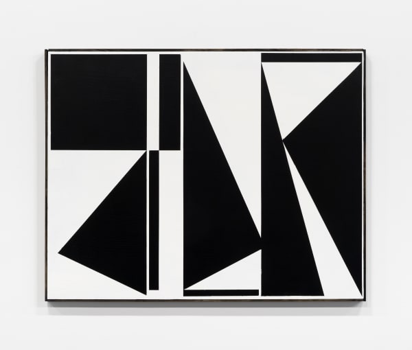 Carsten Beck KONTRUKTION NO. 07, 2023 Oil on wood panel 21 ⅝ x 28 in 55 x 71 cm