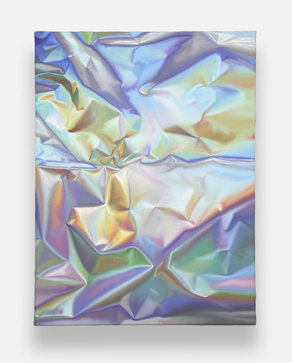 Shawn Huckins Mylar Study During Sunrise, 2024 Huile sur toile / Oil on canvas 16 x 12 inches 40.6 x 30.5 cm
