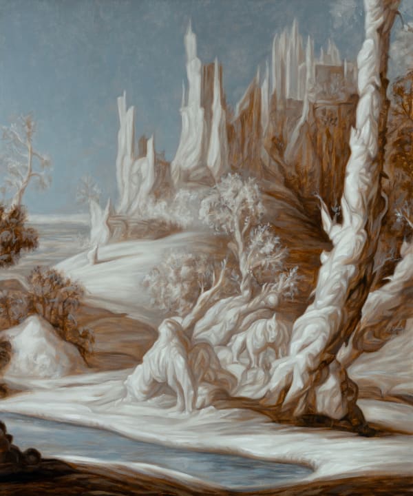 Rosalie Gamache, Étude de paysage 1, 2024