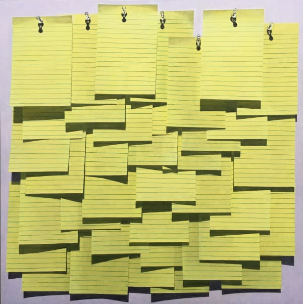 Victoria P. Wonnacott, Yellow Structure, 2018