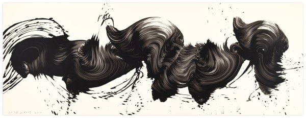 James Jamie Nares, West on Sunrise Black, 2010