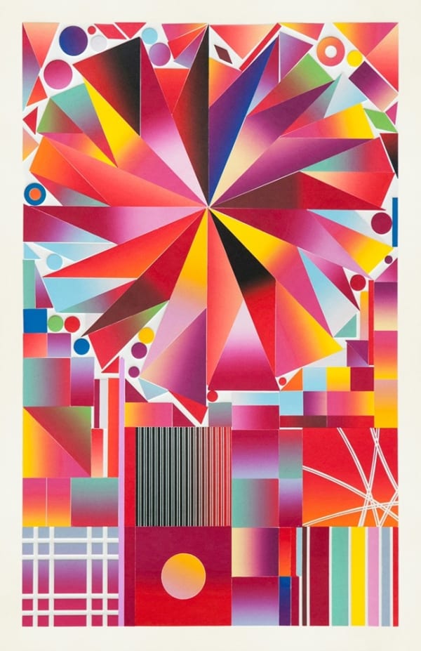 Polly Apfelbaum, Atomic Mystic Aura 8, 2017