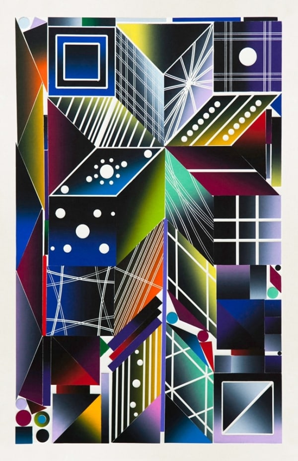 Polly Apfelbaum, Atomic Mystic Aura 19, 2017