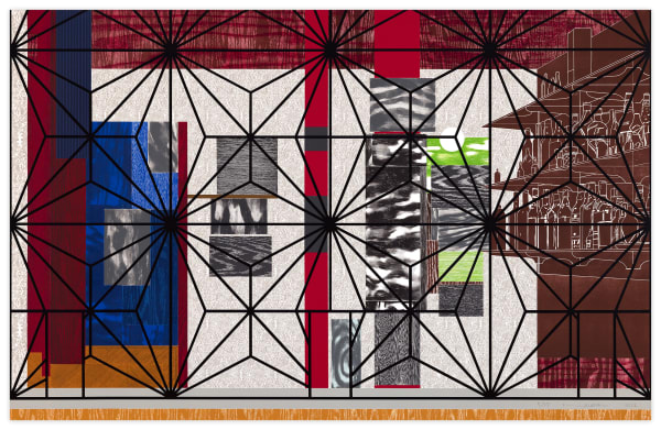 Hurvin Anderson Durham Press Welcome Series Saint Giles Woodblock Screenprint Print Edition