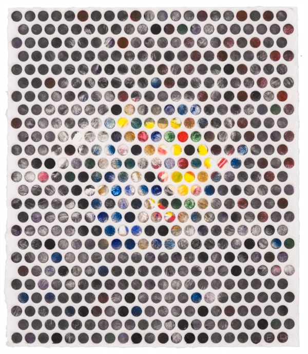 Emil Lukas Double Event (Bubble) 1679 - XV Mono Print