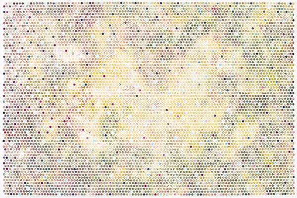 Emil Lukas Double Event Bubble 1781 LH Mono Print