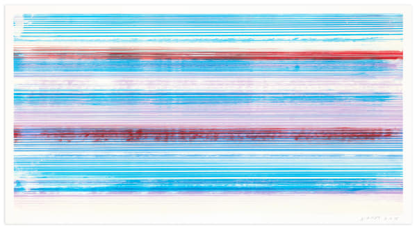 James Jamie Nares Durham Press Iron Horse Series Screenprint monoprints