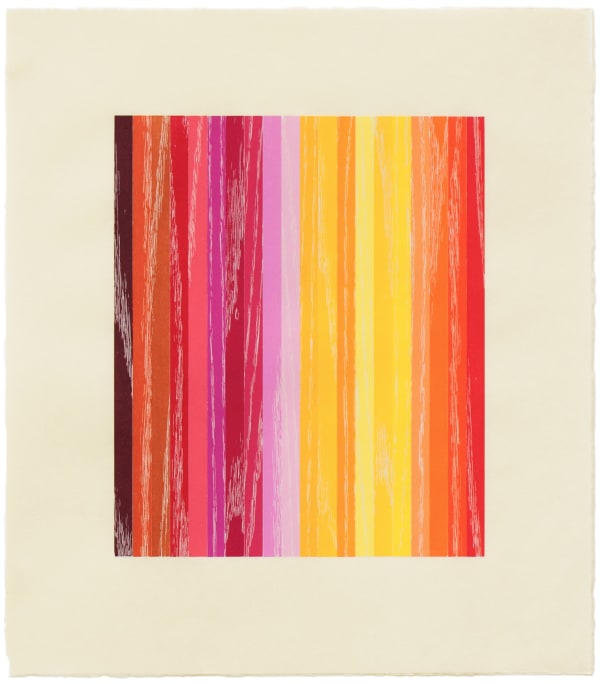 Polly Apfelbaum Wood Street Pink Print Edition