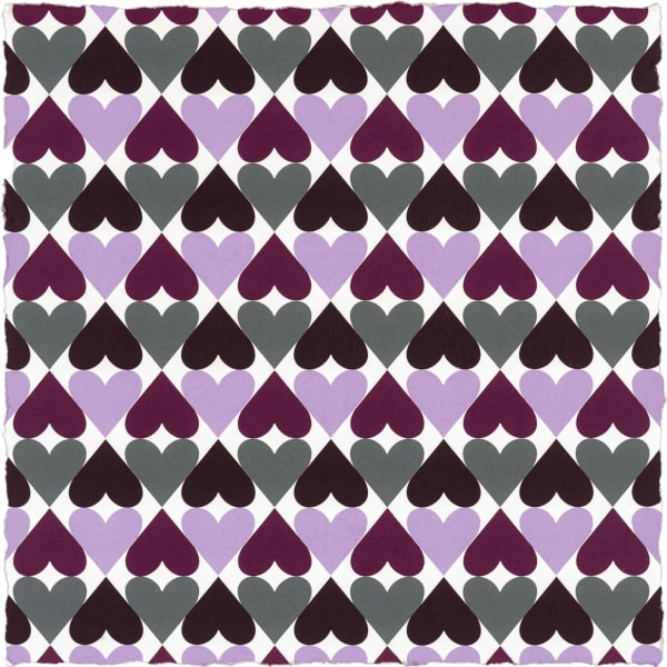 Polly Apfelbaum, There Are Many Hearts (Baby Heart) 2, 2020