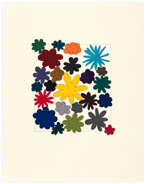 Polly Apfelbaum, Just Flowers, 2004