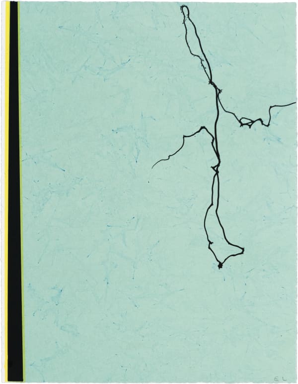 Emil Lukas Double Event Larva 1896 Mono Print