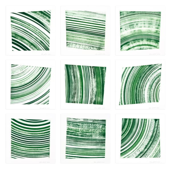 James Jamie Nares High Speed Cone Graphs 2, 0º - 90º Print Edition