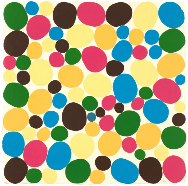 Polly Apfelbaum Durham Press Little Dogwood Woodblock Monoprint Series