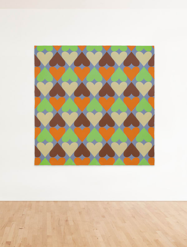 Polly Apfelbaum Durham Press There are Many Hearts Park 2 Woodblock Monoprint