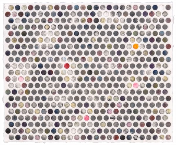 Emil Lukas Double Event (Bubble) 1683 - XV Mono Print