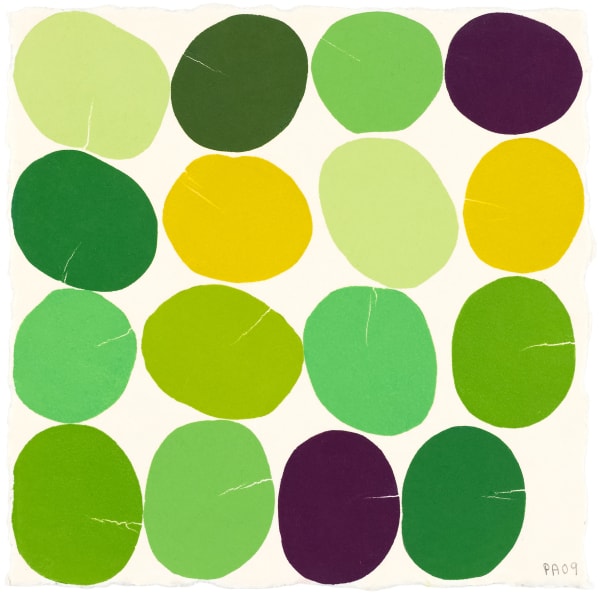 Polly Apfelbaum, Dogwood 12x12 2, 2009