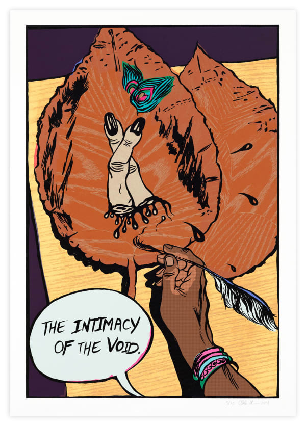 Chitra Ganesh Durham Press Architects of the Future Screenprint Limited Edition Print