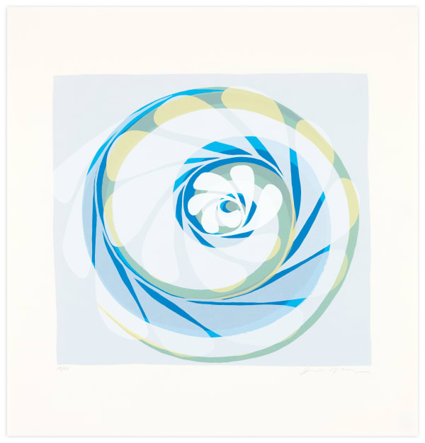 Jenifer Kobylarz, Roundabout (Blue), 1999