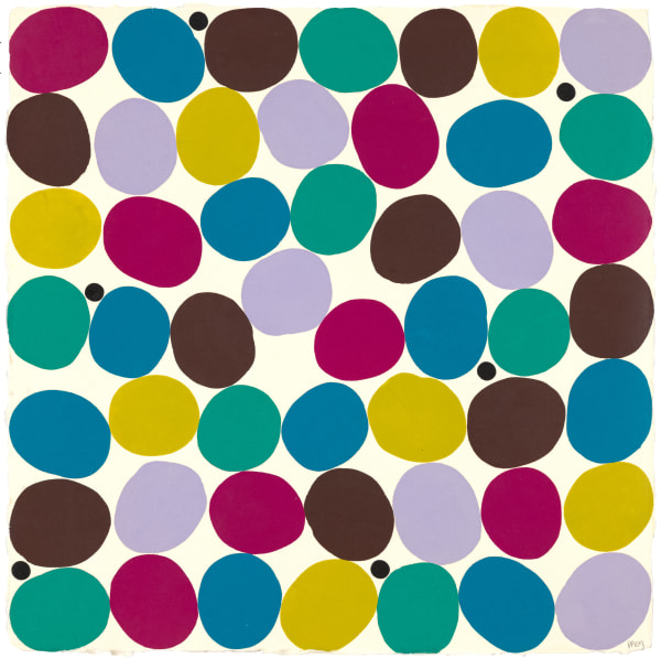 Polly Apfelbaum Durham Press Little Dogwood Woodblock Monoprint Series