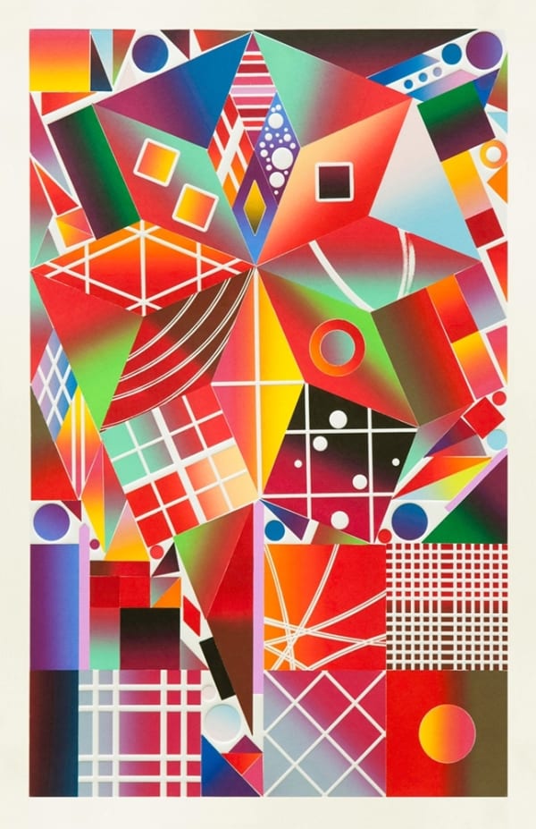 Polly Apfelbaum, Atomic Mystic Aura 6, 2017